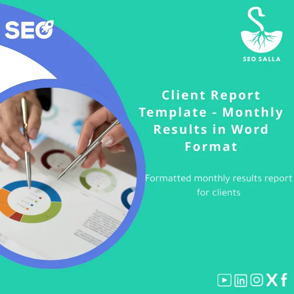 Client-report-template-en54 Client Report Template - Monthly Results in Word Format - Image 1