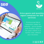 SEO Services Proposal and Monthly Report Template
